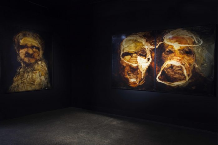 Vue d'exposition Johan Van Mullem, Loo and Lou Gallery George V © Loo & Lou Gallery