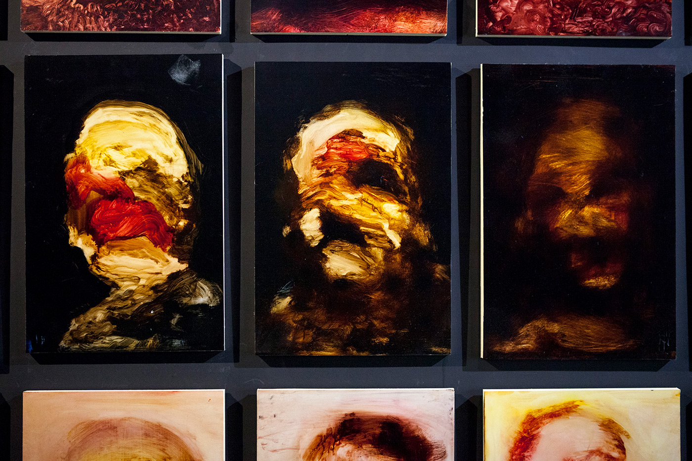 Vue d'exposition Johan Van Mullem, Loo and Lou Gallery George V