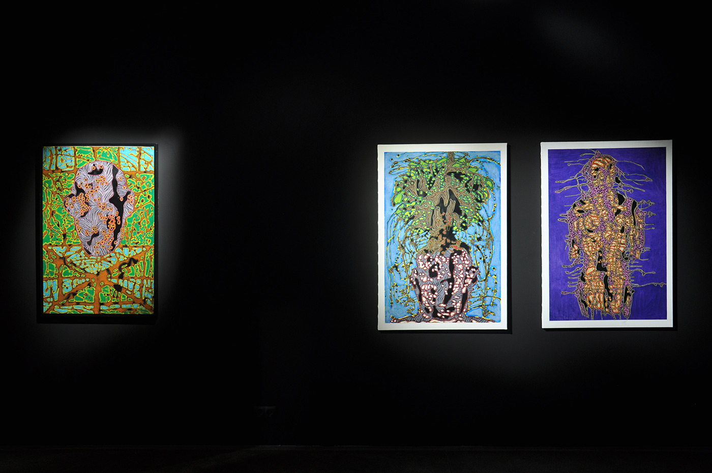 Vue de l'exposition à la Loo & Lou Gallery George V, ©Loo&Lou Gallery