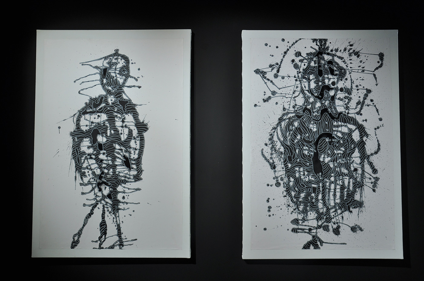 Vue de l'exposition à la Loo & Lou Gallery George V, ©Loo&Lou Gallery