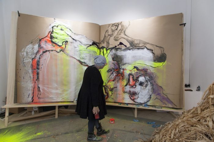 Performance dans l'Atelier Loo & Lou 2017