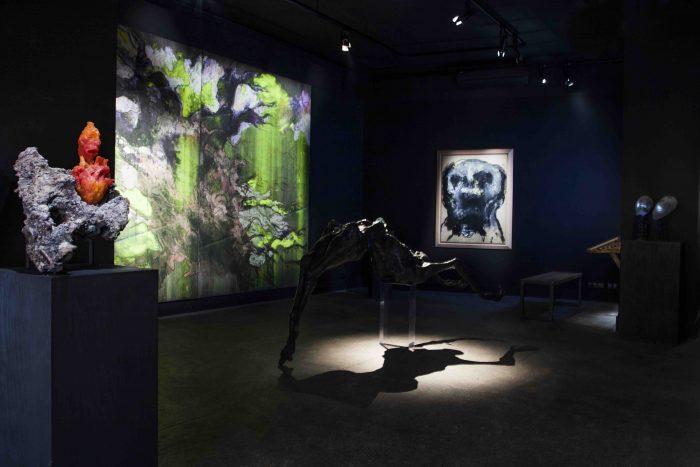 Vue de l'exposition "Gravité" 2017 | Loo & Lou Gallery George V