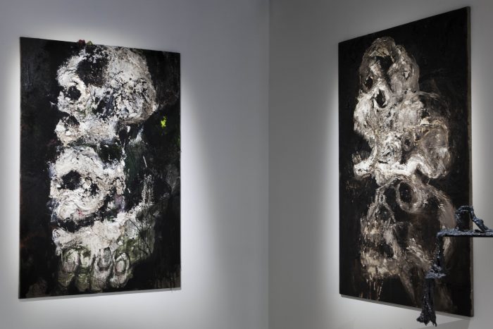 Vue de l'exposition "Gravité" 2017 | Loo & Lou Gallery Haut Marais