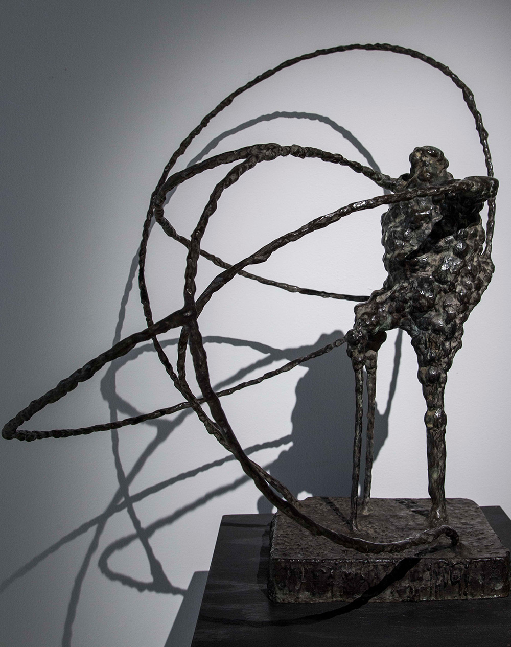 Rhizome IV, bronze, 50x40x44cm, 2009, présenté lors d'Incarnation © Loo & Lou Gallery