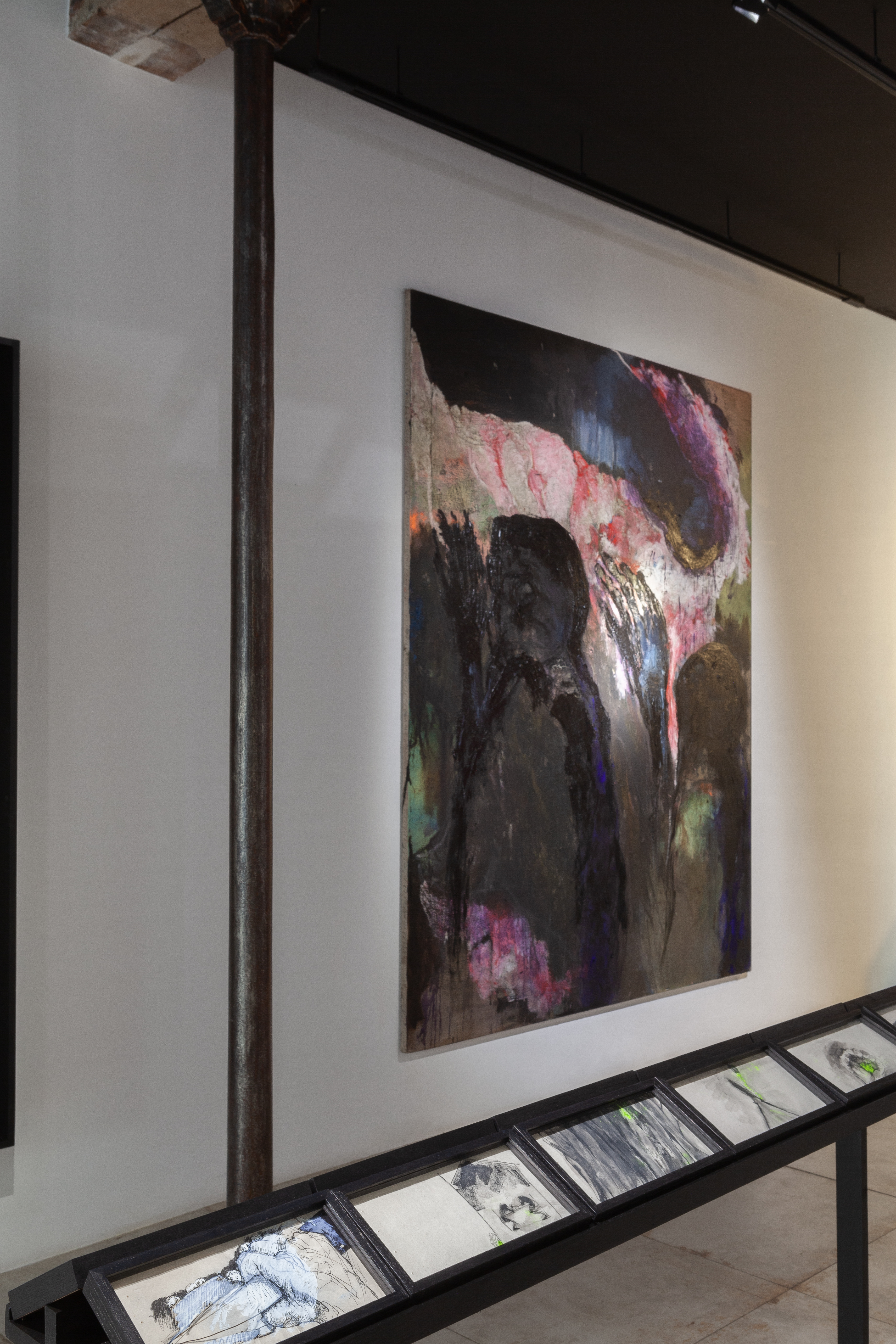 View of the exhibition "Toiles Vivantes" by Lydie Arickx © Loo & Lou Gallery