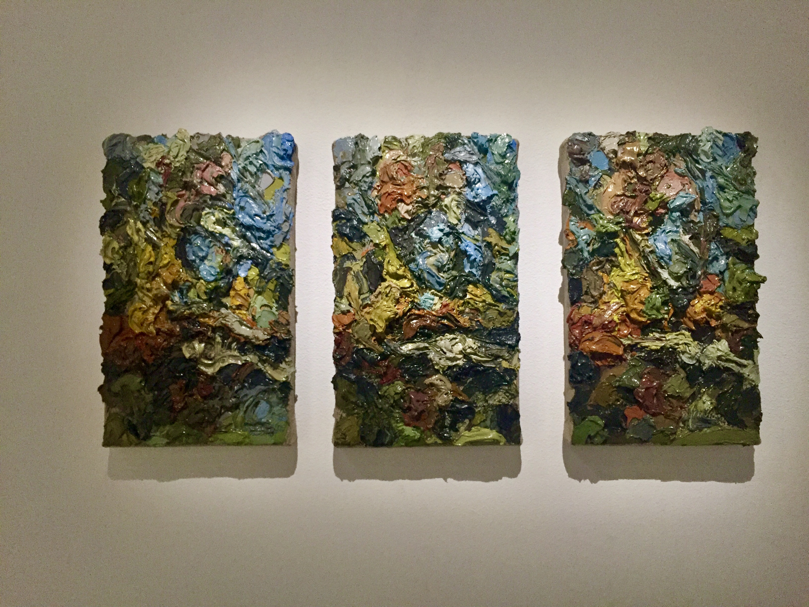 Série Paysage (2019) Huile sur toile, 27,5 x 16 cm © Loo & Lou Gallery