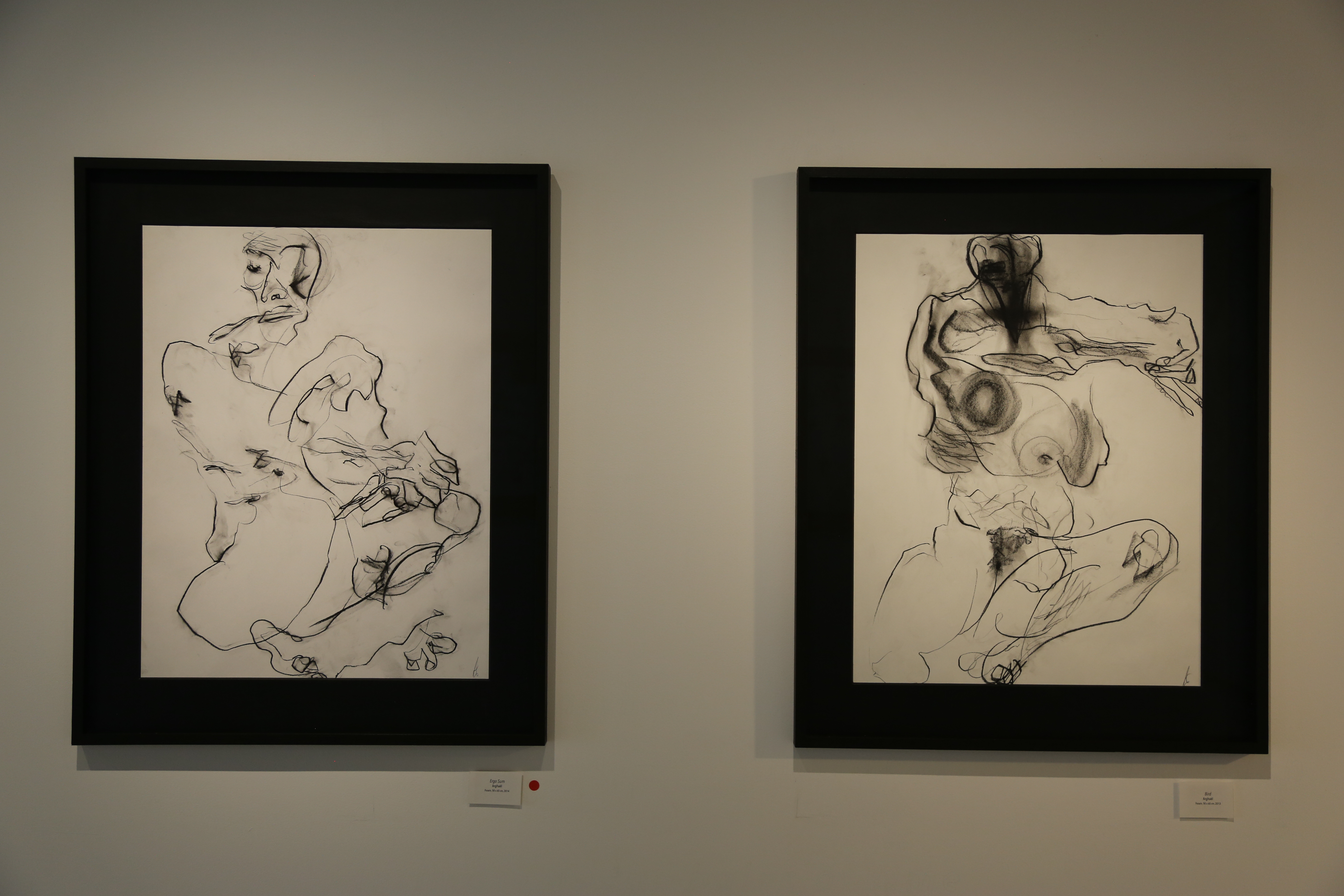 Vue de l'exposition RAW Arghaël à la Loo & Lou Gallery Haut Marais