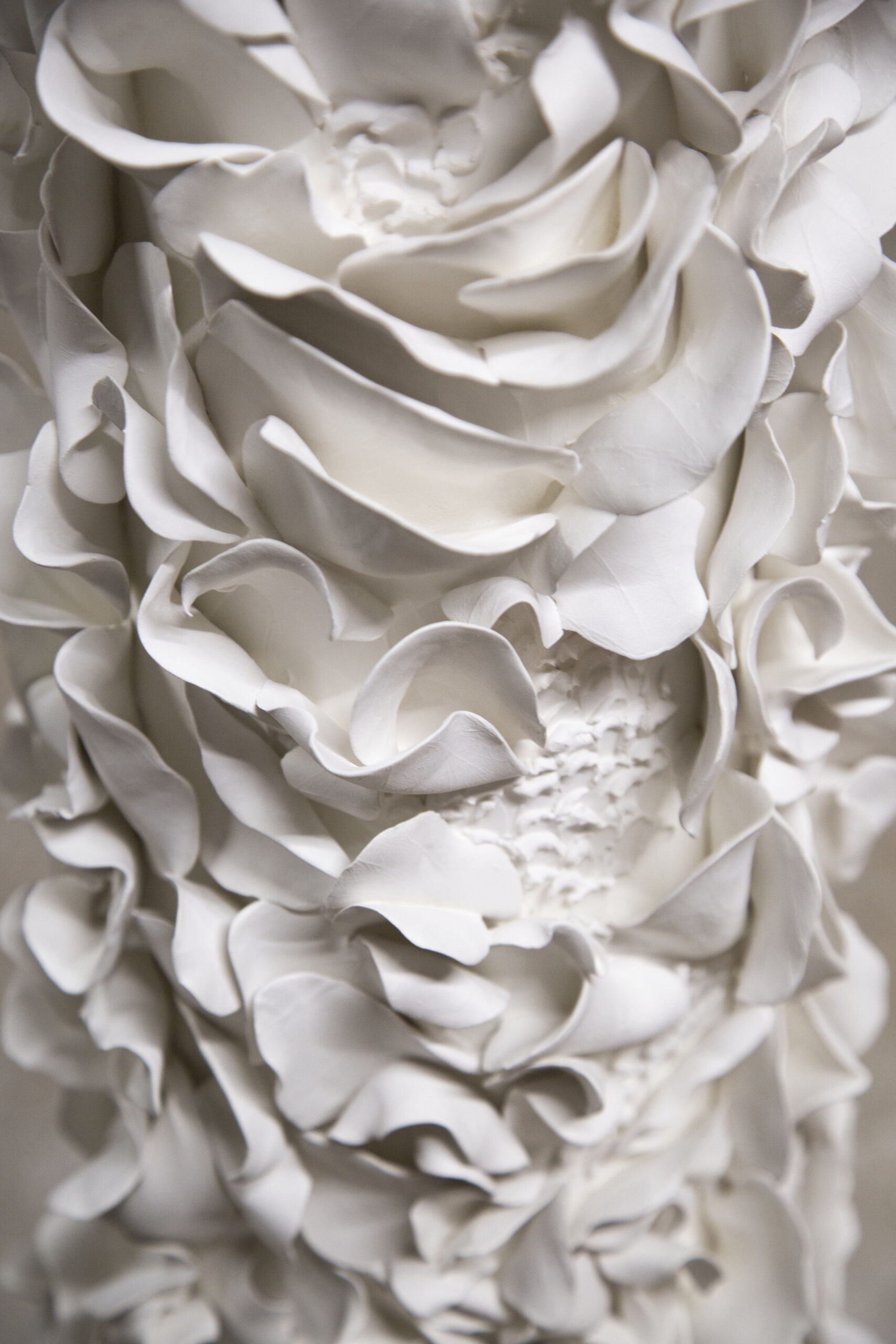 Cauliflora (détail) 2021, Faïence, H 125 x D 27 cm - 1