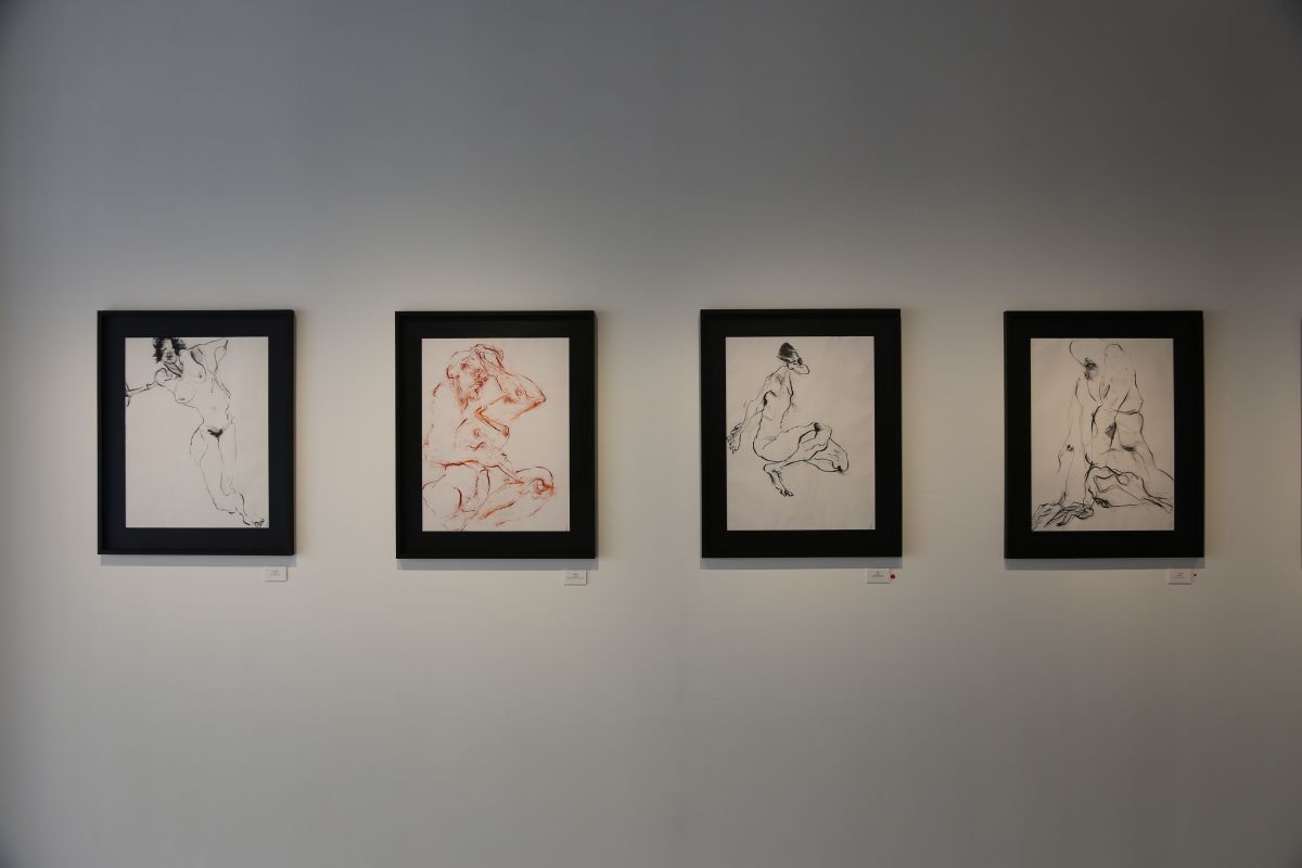 View of the exhibition RAW by Arghaël at the Loo & Lou Gallery Haut Marais