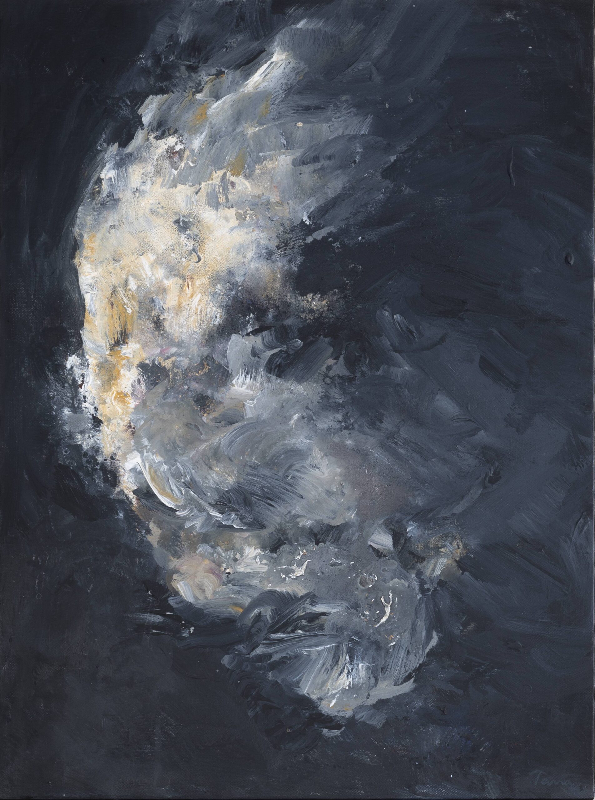 Aile 8, 2020, Acrylique sur toile, 54 x 74 cm