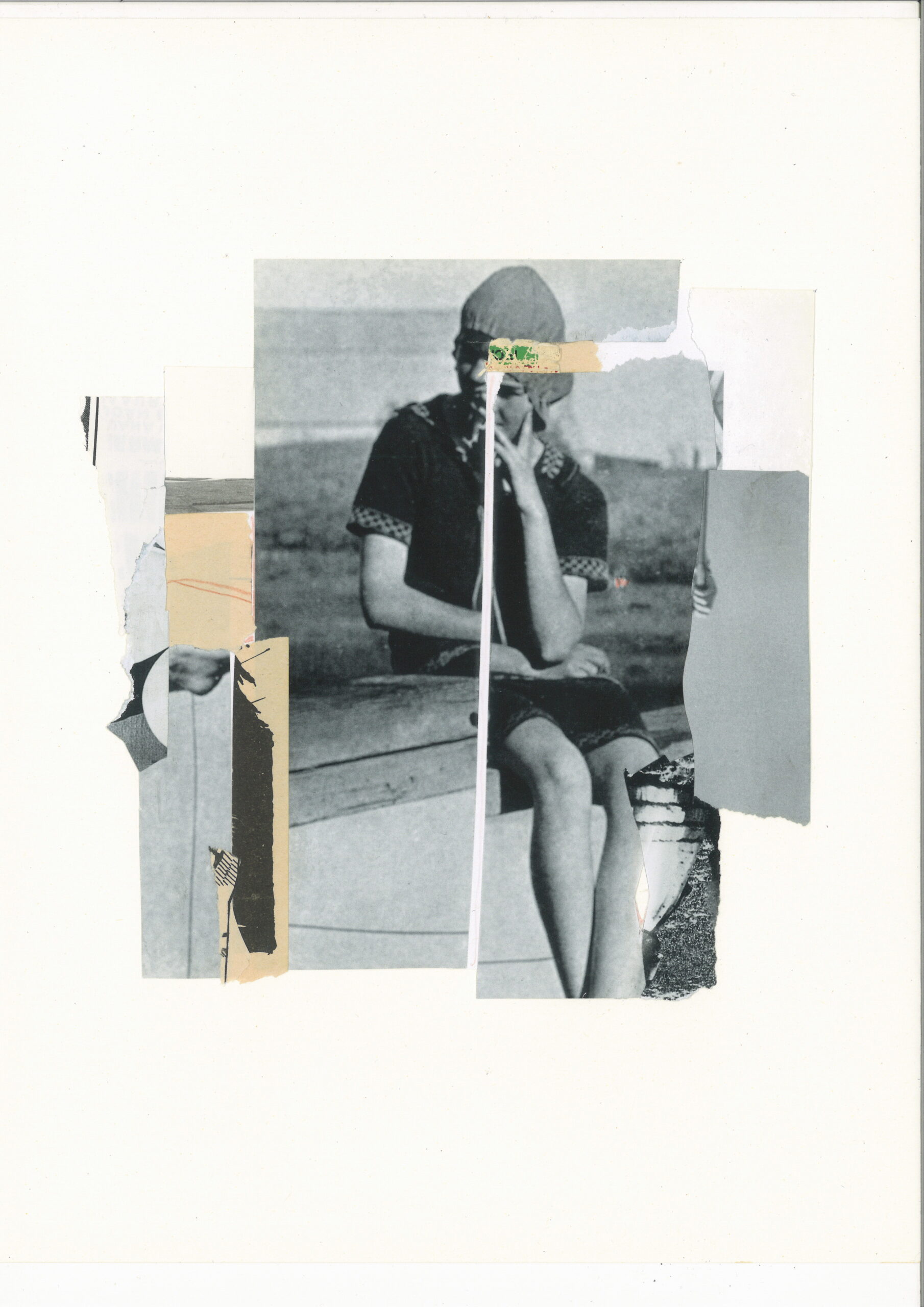 But does it float?, 2020, Collage, 28,8 x 21 cm