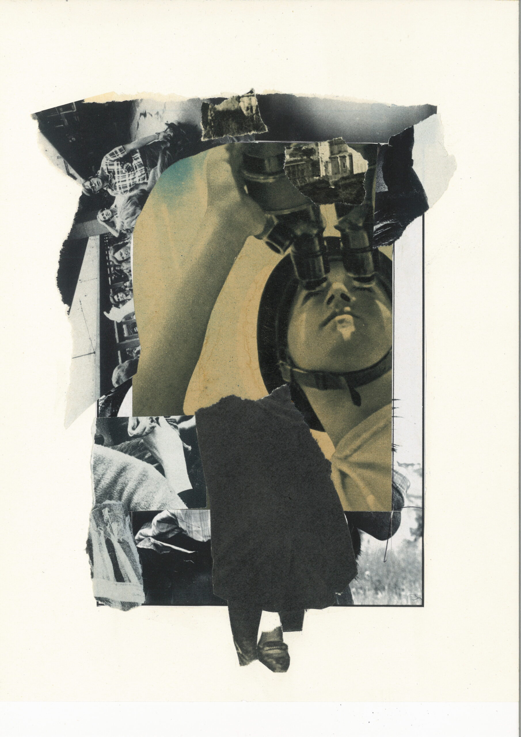 The queer art of failure - tra il dire e il fare, 2022, Collage, 28,8 x 21 cm