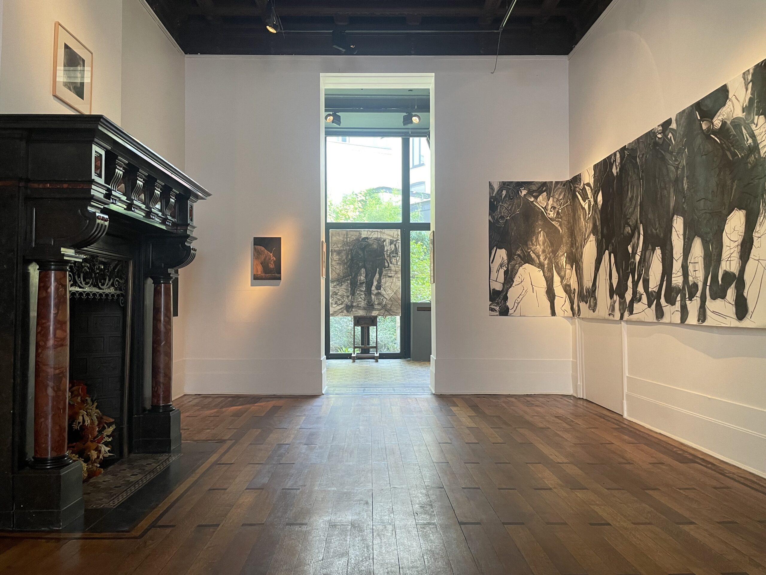 Vue de l'exposition au Cabinet de curiosités contemporain Jonathan F. Kugel, 2024