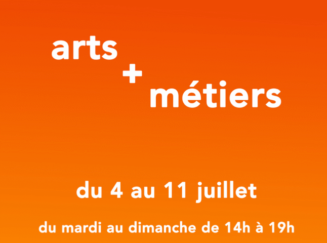 19.06.20 | SAVE THE DATE - EVENT - ARTS PLUS METIERS