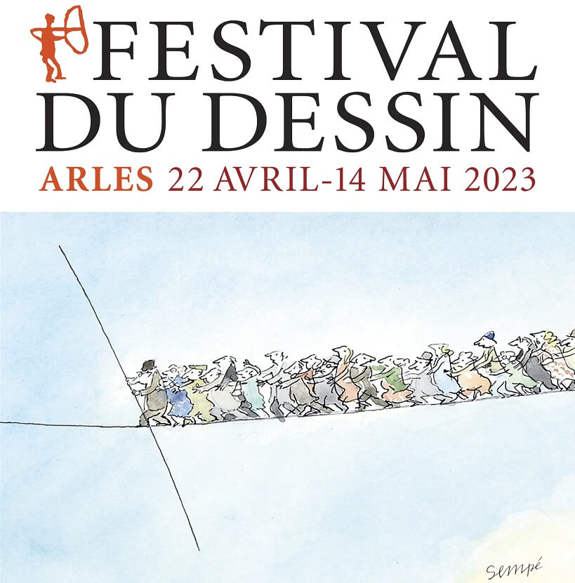 06.04.2023 | Joël Person au Festival du Dessin de Arles