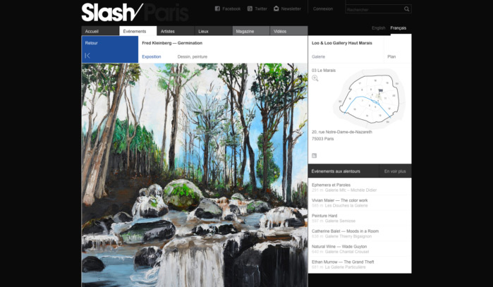 FRED KLEINBERG, « Germination, peintures et pastels », Slash Paris, Février 2019