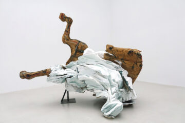 18.09.2021 | Prétexte, du cheval à l'oeuvre, a work by Cedric le Corf at Haras National du Pin