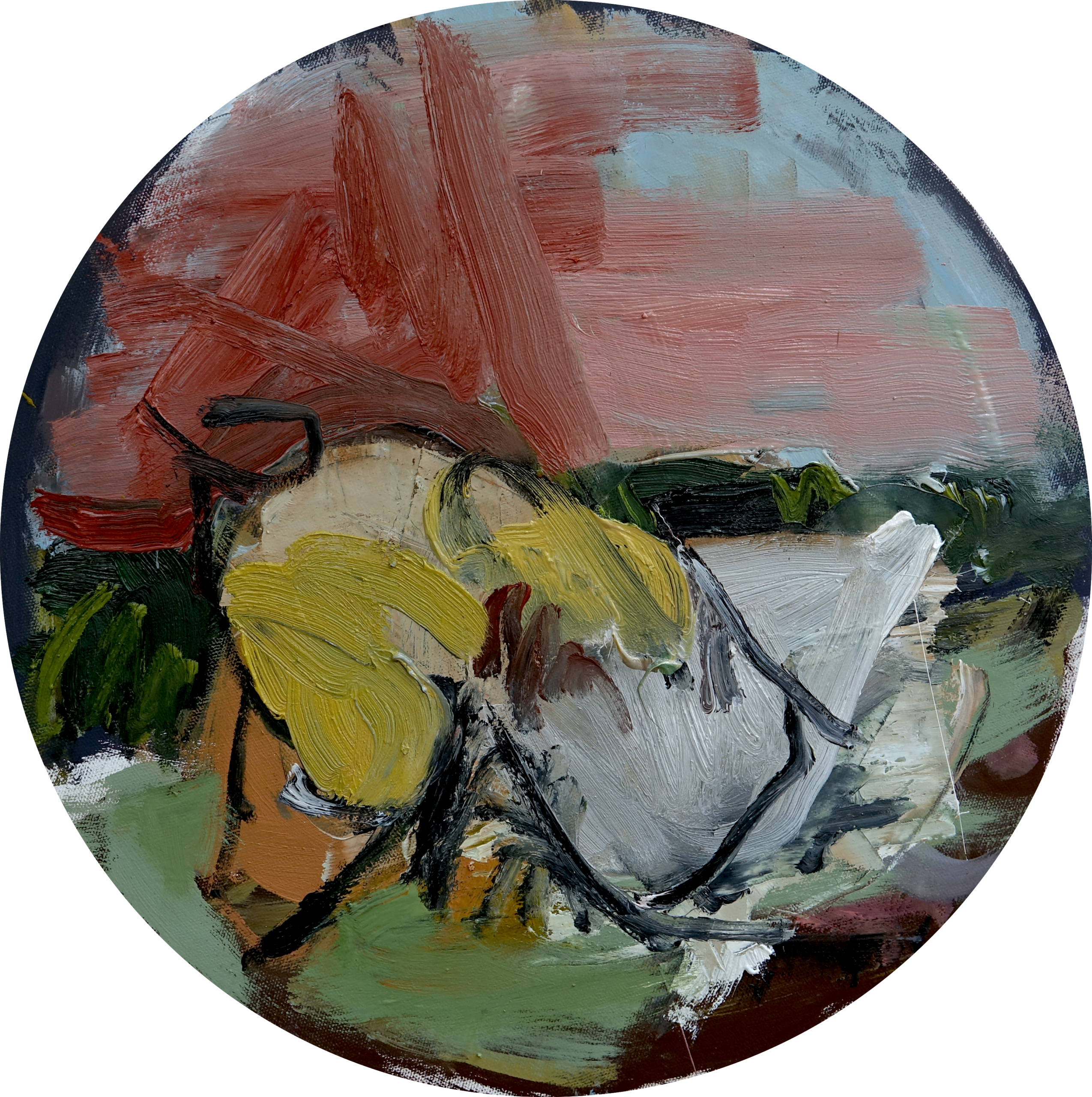 A l'aube 40 cm huile sur toile 2025 1 200 € A l'aube 40 cm huile sur toile 2025 1 200 €