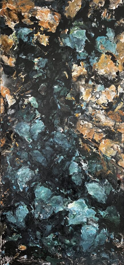 Arbre 14 acrylique sur toile 150x70 2023 2 600 €