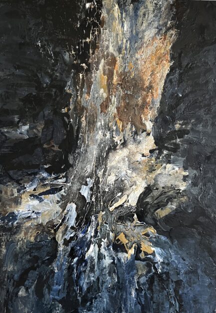 Arbre 4 acrylique sur toile 100x70 2022 2 600 €