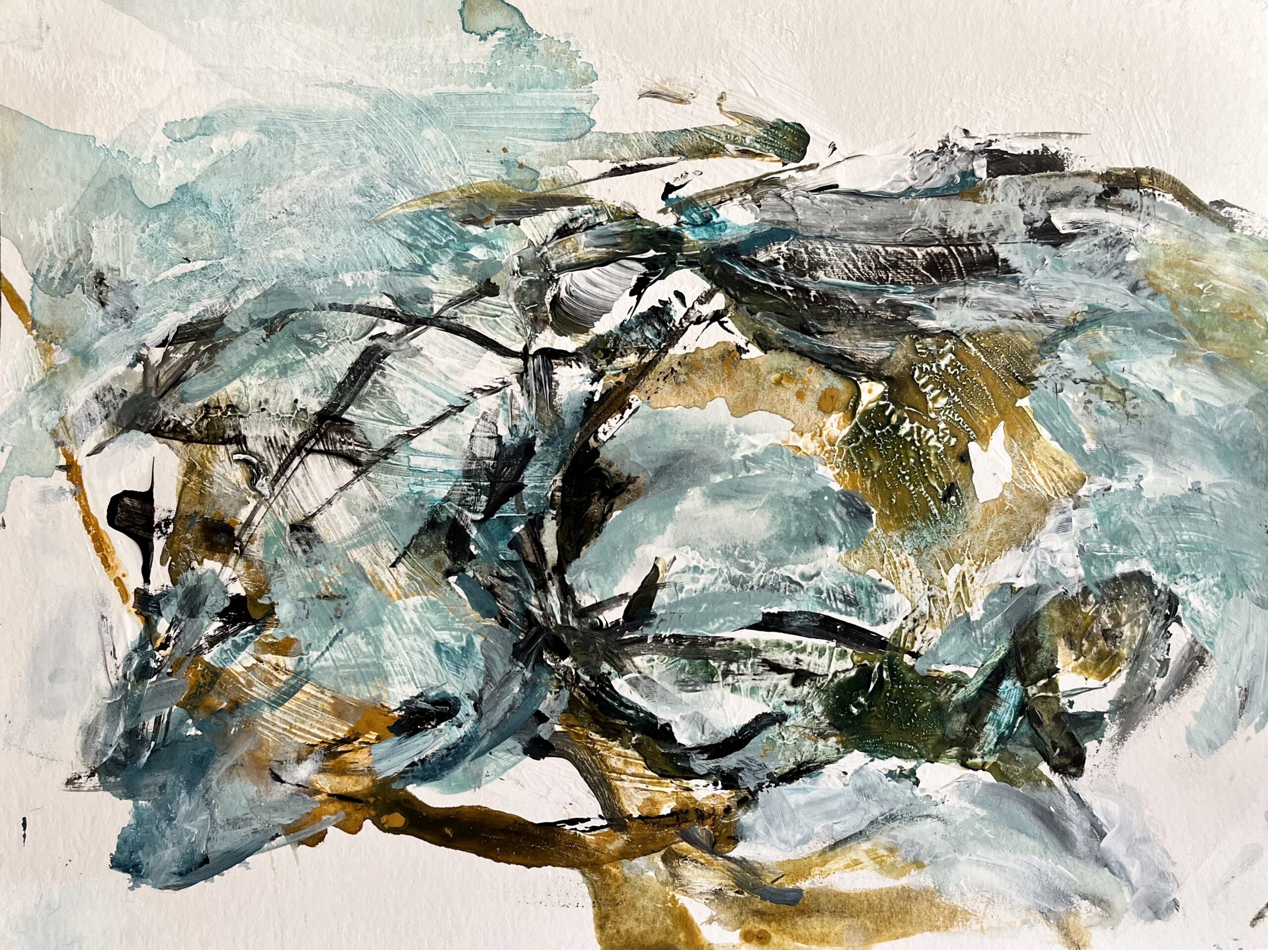 Cerf mourant 3 acrylique sur papier 30x40 2023 1 400 € Cerf mourant 3 acrylique sur papier 30x40 2023 1 400 €