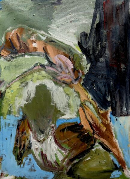 Entre chien et loup I 97x70cm huile sur toile 2025 4 000 €