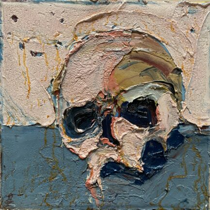 Vanite 15-2013-Huile sur toile-30x30cm-Cedric Le Corf 880 €